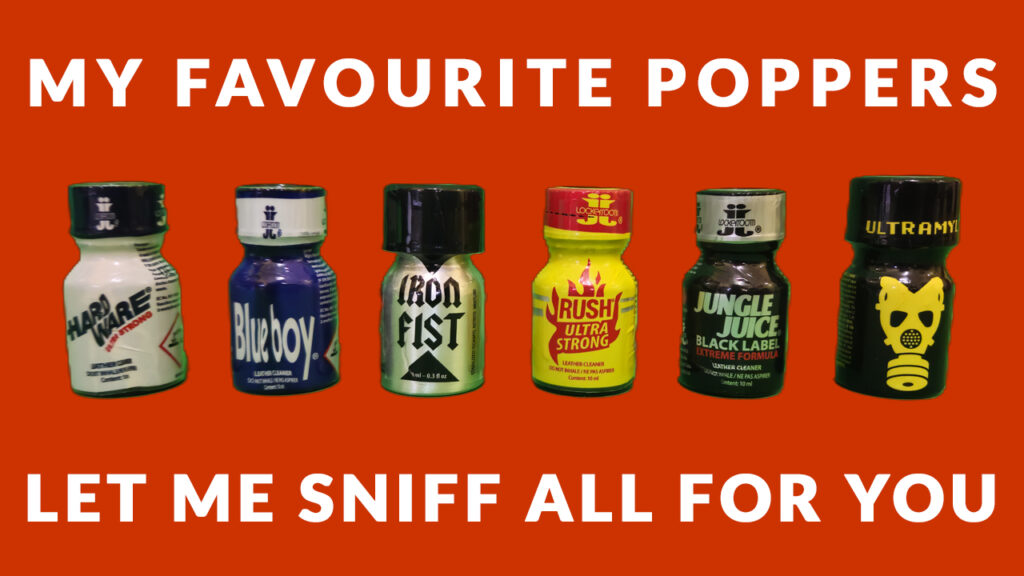 Popperbate. Kinky poppers porn online